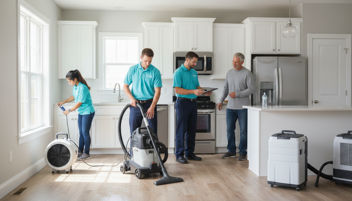 Crawlspace Water Damage Cleanup